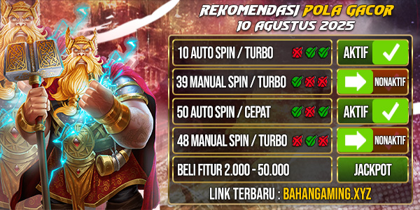 Bahantoto | Pola Gacor Hari Ini