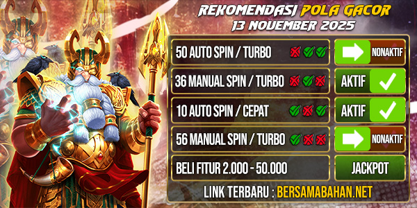 Bahantoto | Pola Gacor Hari Ini